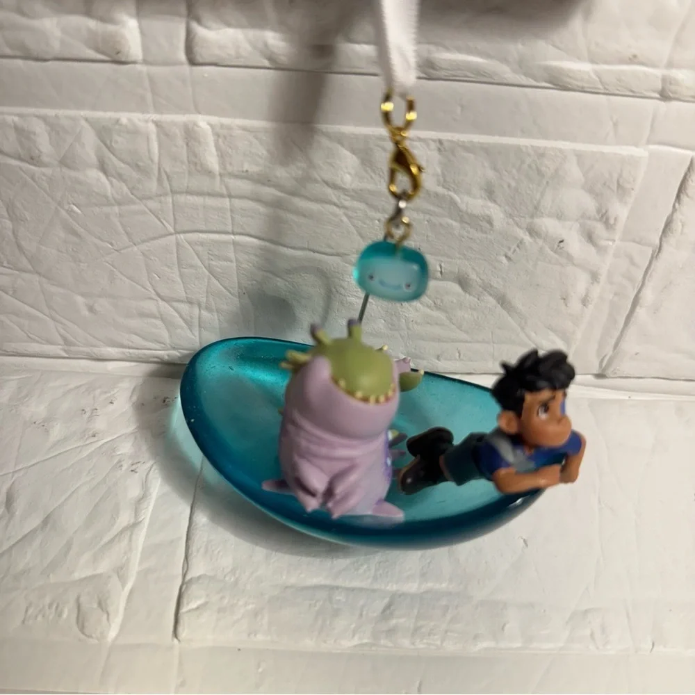 New Disney Pixar Elio Ornament - Blue and Purple